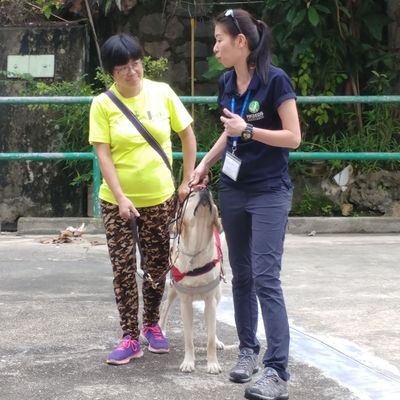 認識導盲犬令她明白，身邊有許多支持她的人。